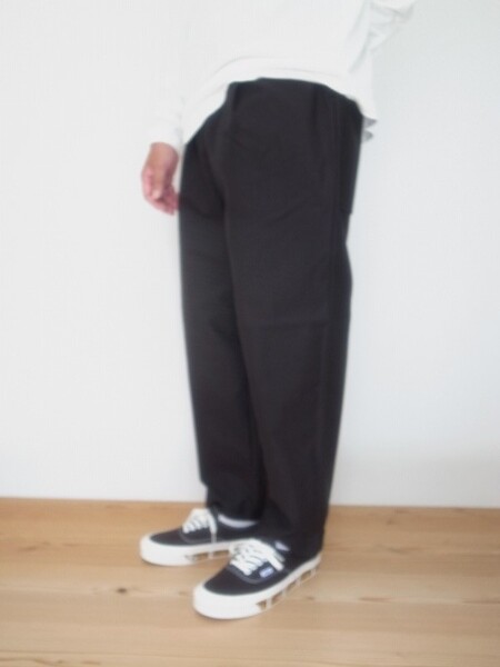 Jackman Back Nep Umps Pants BLACK