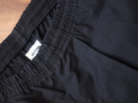 Jackman Back Nep Umps Pants BLACK
