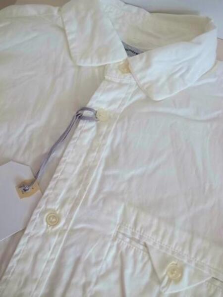 Ordinary fits  INVISIBLE B/D SHIRTS S076 WHITE