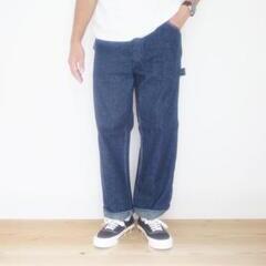 Orslow PAINTER PANTS DENIM ONE WASH