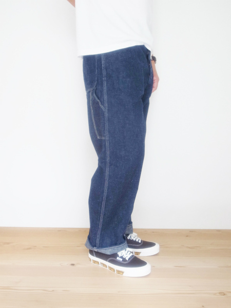 Orslow PAINTER PANTS DENIM ONE WASH