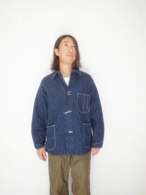 Orslow 40'COVERRALL DENIM ONE WASH (オアスロウ)