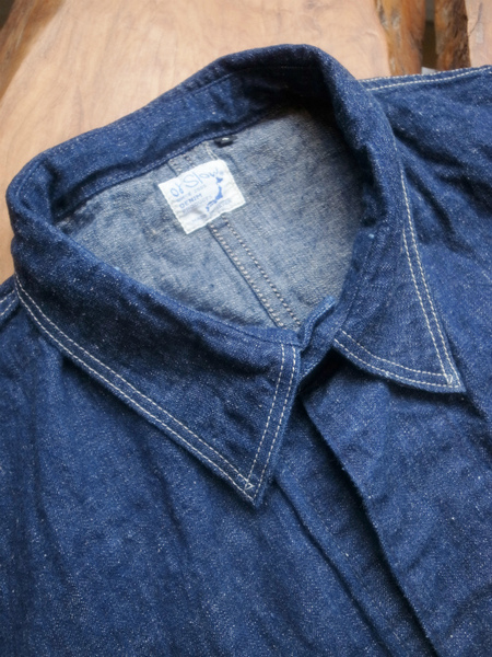 Orslow 40'COVERRALL DENIM ONE WASH (オアスロウ)