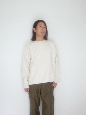 WALLA WALLA SPORT L/S BOX SWEAT SHIRTS IVORY