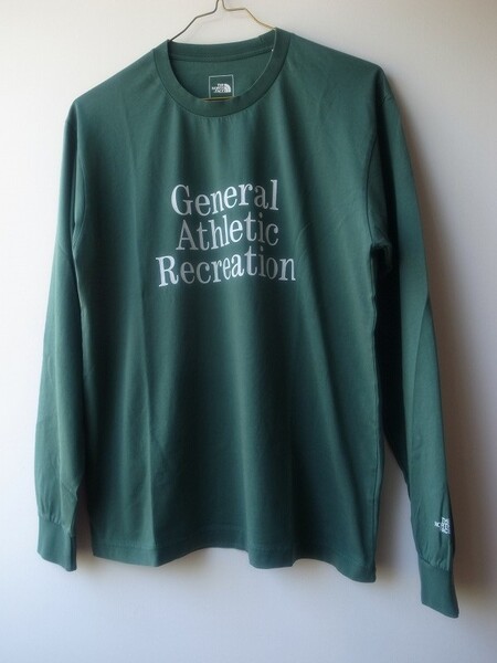 THE NORTH FACE GAR TYPOGRAPHIC L/S TEE TG
