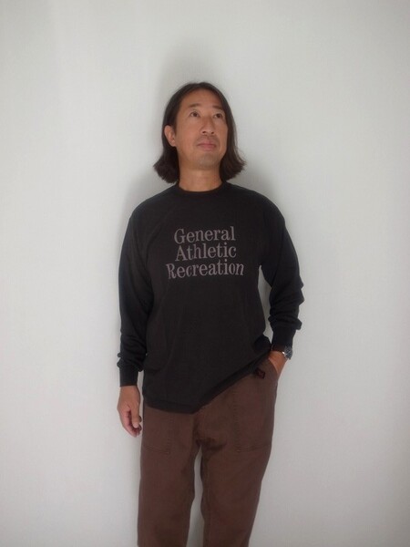 THE NORTH FACE GAR TYPOGRAPHIC L/S TEE K