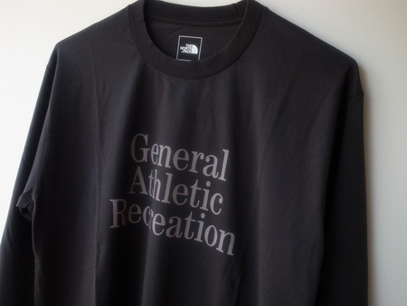 THE NORTH FACE GAR TYPOGRAPHIC L/S TEE K
