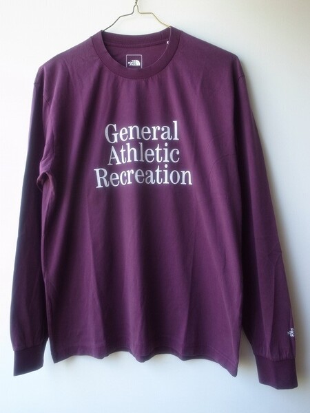 THE NORTH FACE GAR TYPOGRAPHIC L/S TEE PU
