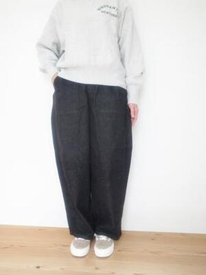 Ordinary fits JAMES PANTS P046 BLK