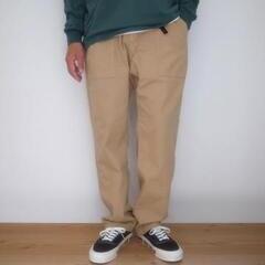 Gramicci LOOSE TAPERED RIDGE PANTS CHINO