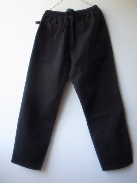 Gramicci LOOSE TAPERED RIDGE PANTS BLACK