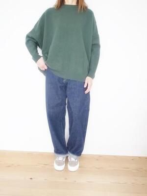 Ordinary fits BARBER KNIT N036 GRN