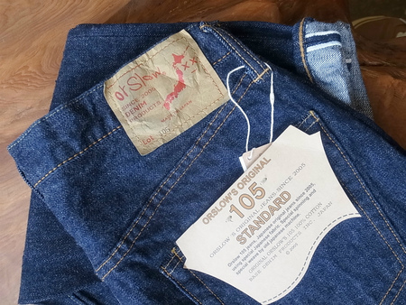 orslow メンズ STANDARD DENIM 105  ONE WASH