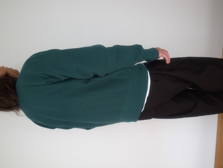 Champion REVERSE WEAVE SWET SHIRT ディープグリーン