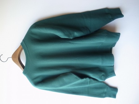 Champion REVERSE WEAVE SWET SHIRT ディープグリーン