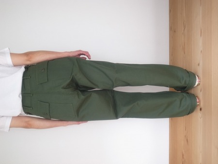Orslow HIGH WAIST FATIGUE PANTS
