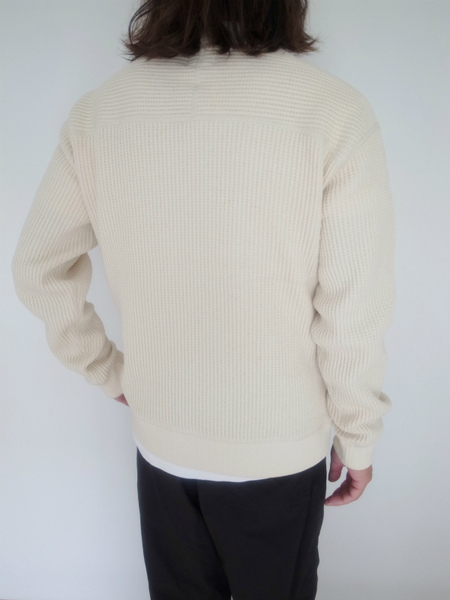 Jackman Waffle Midneck IVORY