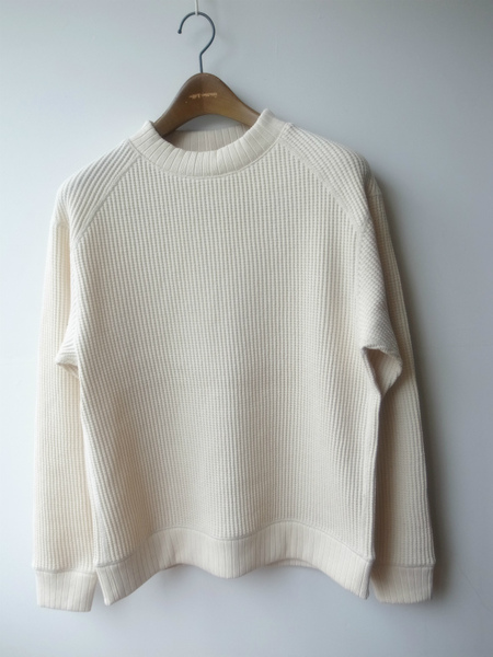 Jackman Waffle Midneck IVORY