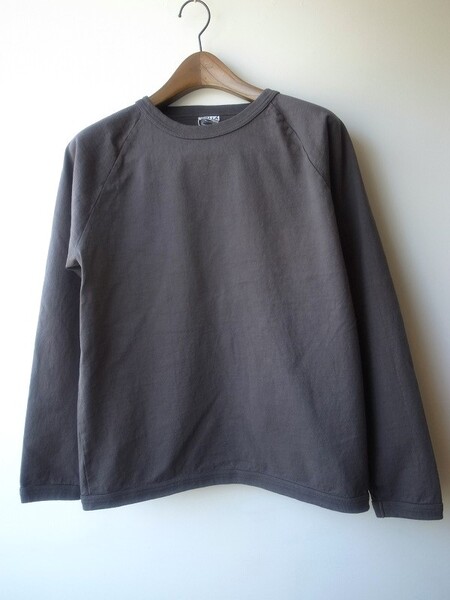 WALLA WALLA SPORT L/S RAGLAN RIB LOOSE TEE  CHACOA