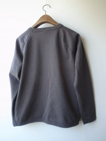 WALLA WALLA SPORT L/S RAGLAN RIB LOOSE TEE  CHACOA