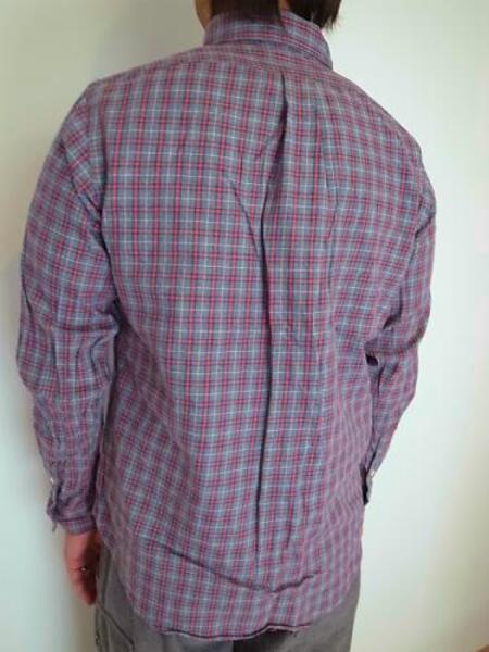 Days &Day craft  TOP CHECK U.S BD SHIRT PINK