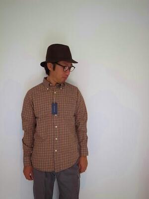 Days &Day craft  TOP CHECK U.S BD SHIRT MUST