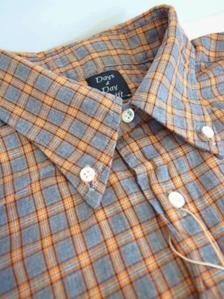 Days &Day craft  TOP CHECK U.S BD SHIRT MUST