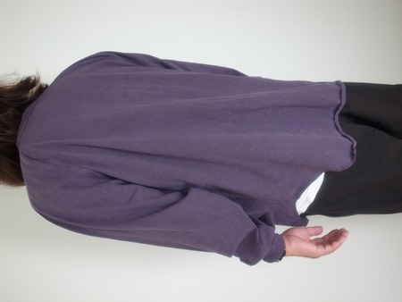 WALLA WALLA SPORT L/S LOOSE BASEBALL TEE P PURPLE