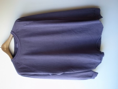 WALLA WALLA SPORT L/S LOOSE BASEBALL TEE P PURPLE