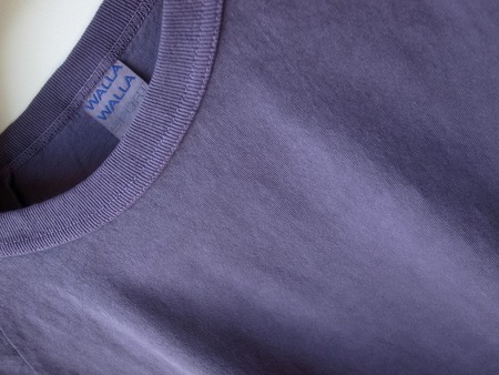 WALLA WALLA SPORT L/S LOOSE BASEBALL TEE P PURPLE