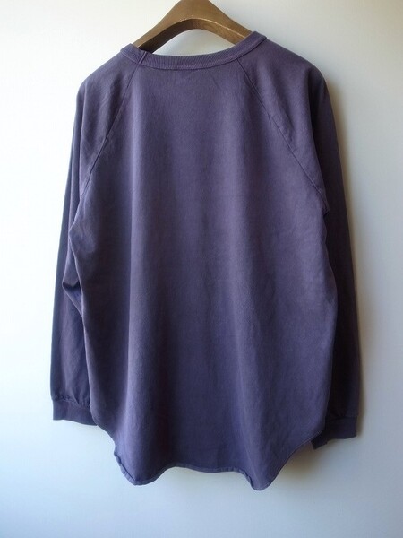 WALLA WALLA SPORT L/S LOOSE BASEBALL TEE P PURPLE