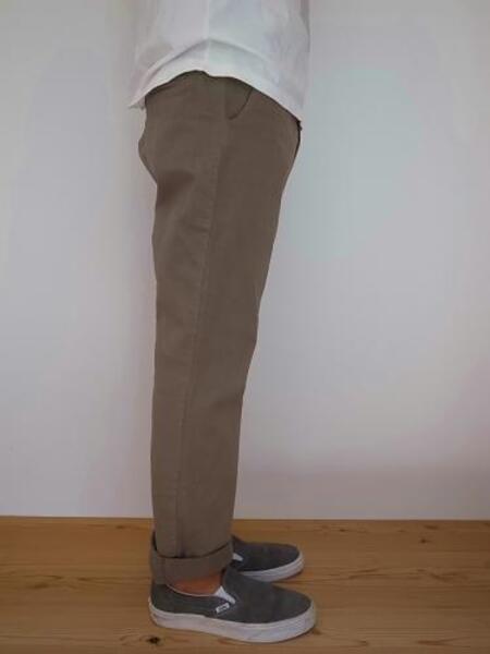 HEALTH ヘルス COMFORT SLIM PANTS　GRAYKHAKI