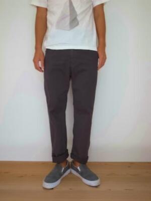 HEALTH ヘルス COMFORT SLIM PANTS　CHACOAL GRAY