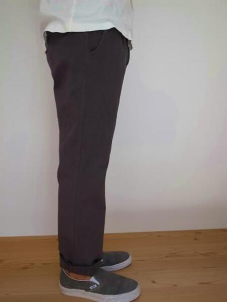 HEALTH ヘルス COMFORT SLIM PANTS　CHACOAL GRAY