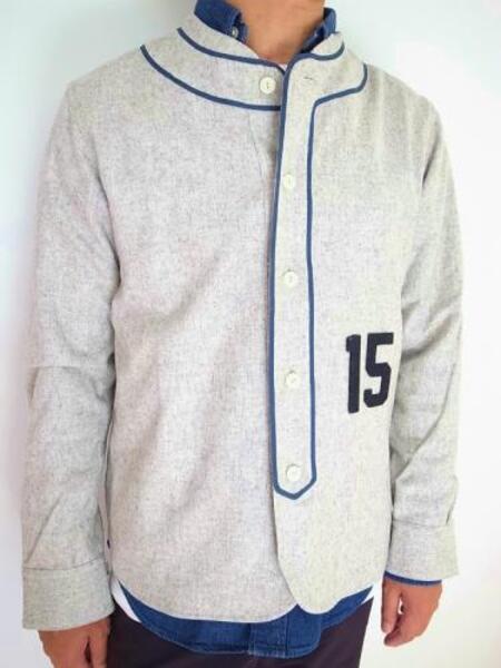 Champion　LONG SLEEVE BASEBALL SHIRT