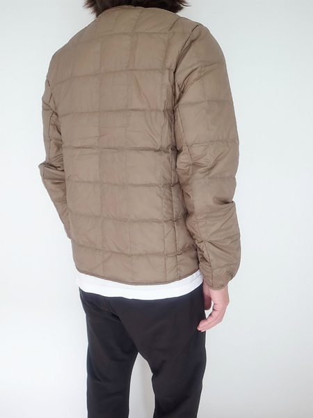 TAION×GRAMICCI INNER DOWN JAKET BEIGE