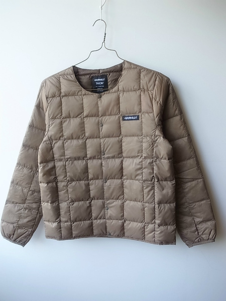 TAION×GRAMICCI INNER DOWN JAKET BEIGE