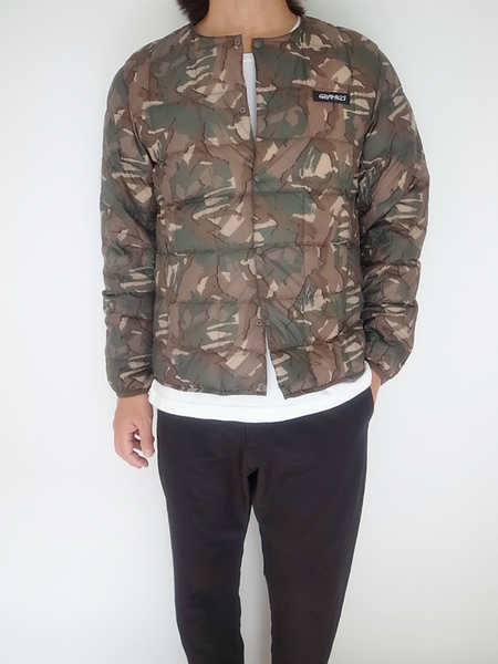 TAION×GRAMICCI INNER DOWN JAKET CAMO