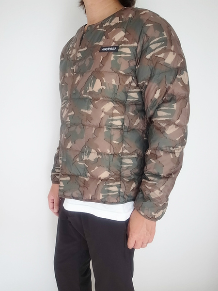 TAION×GRAMICCI INNER DOWN JAKET CAMO