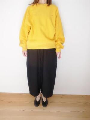 Champion REVERSE WEAVE  CREWNECK SWEAT  Y003レトロイエロ