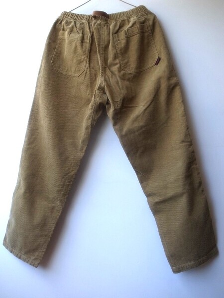 Gramicci CORDUROY LOOSE TAPERED RIDGE PANTS TAN