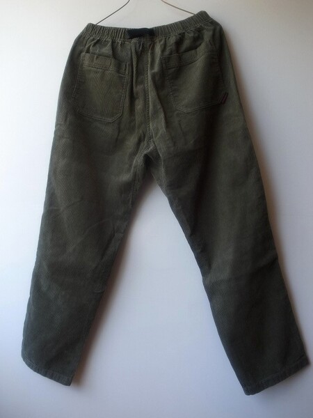 Gramicci CORDUROY LOOSE TAPERED RIDGE PANTS TOLIVE