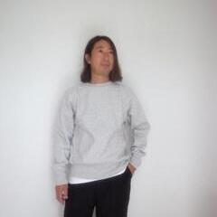 Champion REVERSE WEAVE SWET SHIRT シルバー