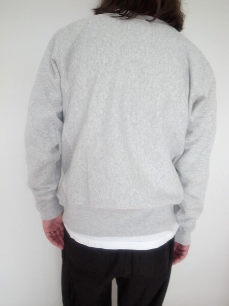 Champion REVERSE WEAVE SWET SHIRT シルバー