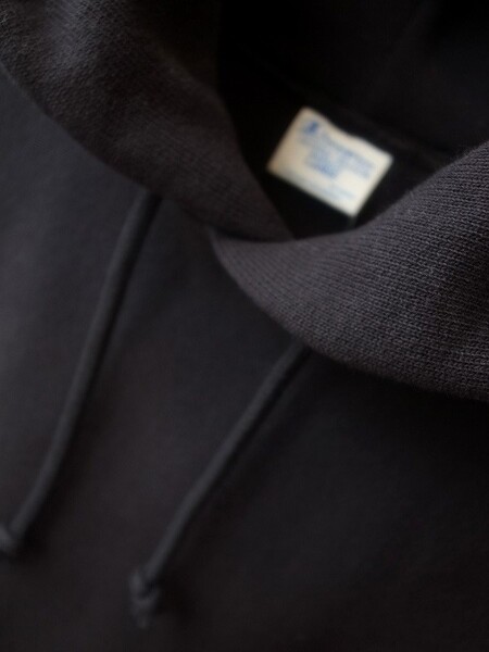 Champion REVERSE WEAVE PULLOVER HOODED SHIRT ブラック