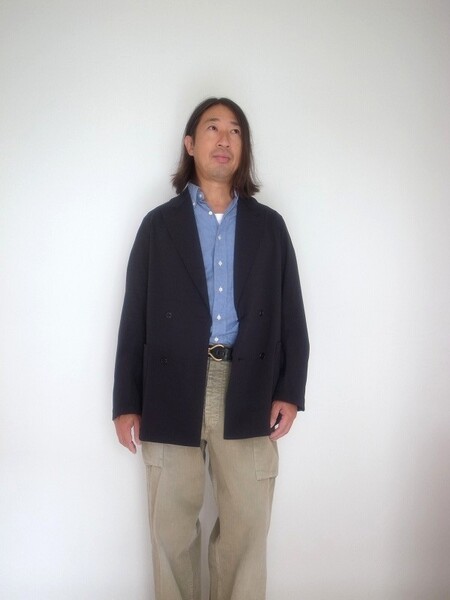 Fraizzoli TWO NEEDLES DOUBLE BRESTED JACKET