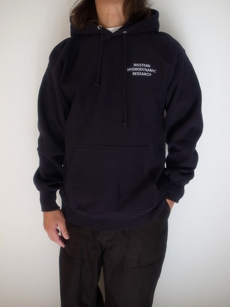 WESTERN HYDRODYNAMIC RESERCH WORKER HOODIE NAVY
