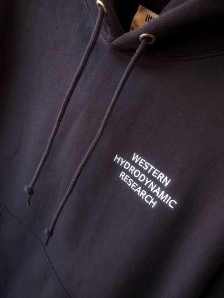WESTERN HYDRODYNAMIC RESERCH WORKER HOODIE NAVY