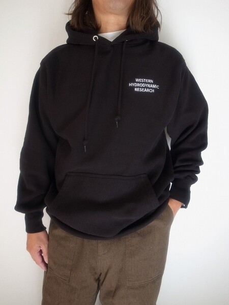 WESTERN HYDRODYNAMIC RESERCH WORKER HOODIE BLACK