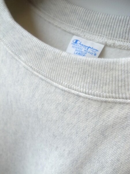 Champion REVERSE WEAVE SWET SHIRT オートミール